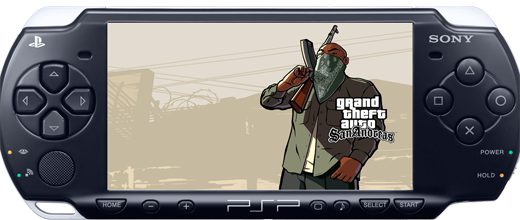 Grand Theft Auto San Andreas Cheats for PSP.